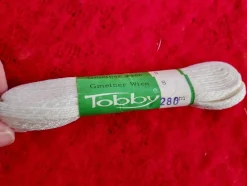 Tradera Konståkning<Skating Laces Tobby Konståkning VITA längd 280 cm