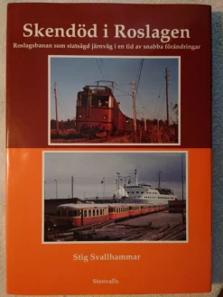 Tradera Skendöd i Roslagen bok järnväg SJ> Järnväg & Spårväg