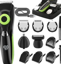 Tradera Skönhet<Skäggtrimmer Elektrisk Hårtrimmer Skägg Hår Näsa trimmer Rakapparat Rak apparat