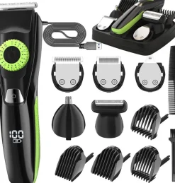 Tradera Skönhet<Skäggtrimmer Elektrisk Hårtrimmer Skägg Hår Näsa trimmer Rakapparat Rak apparat