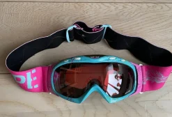 Tradera Alpint<Skidglasögon, DR Zipes Junior, Rosa/Turkos