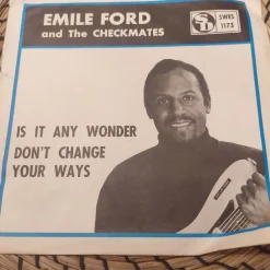 Tradera Skivfodral Emile Ford^ Skivomslag