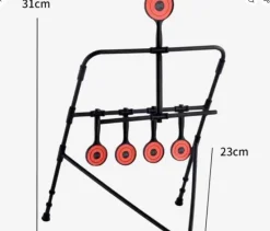 Tradera Skjutmål i plast med 5 måltavlor.> Övriga Leksaker