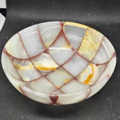 Tradera Skål sten kristall^ New Age