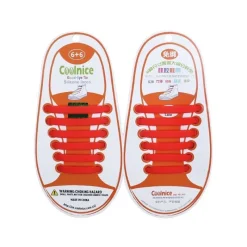 Tradera Övriga Skoprodukter<Skosnören Knyfria bekväma elastiska för barn rödfärger