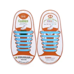 Tradera Övriga Skoprodukter<Skosnören Knyfria bekväma elastiska för barn blåfärger