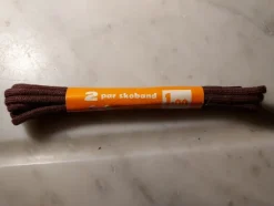 Tradera Övriga Skoprodukter<Skosnören skoband DOMUS 2 par BRUNA längd 45 cm
