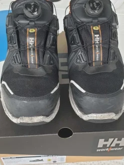 Tradera Övriga Skoprodukter<Skyddsskor Helly Hansen 78228_992 Oslo Low Boa S3, svart/vit, stl 42.