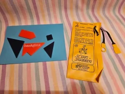 Tradera Övriga Samlarleksaker<Slang-pussel, tankenötter, klurigt, vintage bankgirot, HYCOP, pussel