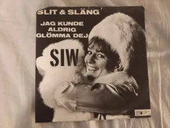 Tradera Slit & Släng - Singel (omslag) Siw Malmqvist^ Skivomslag