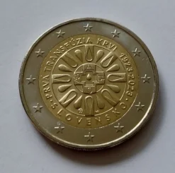 Tradera Slovakien 2 euro 2023 Blodtransfusion^ Euromynt & Sedlar