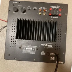 Tradera Slutsteg, subwoofer, mindtech^ Högtalare