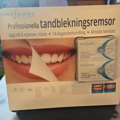 Tradera Tandvård<Smile Science Professionella Tandblekningsremsor
