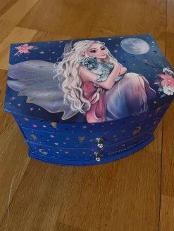 Tradera Smyckeskrin & -förvaring<Smyckeskrin FantasyModel - Blå med älvor feer