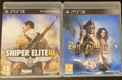 Tradera Playstation<Sniper Elite III & Port Royale 3 - PlayStation 3