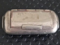 Tradera SNUSDOSA, nysilver. Retro> Silver