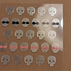 Tradera Övriga Skönhetsprodukter<Snygga dödskallestickers till naglar Depend