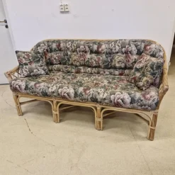 Tradera Soffa i rotting med dynor - Rottingsoffa - Utemöbler^ Möbler