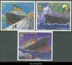 Tradera Somalia | Mi 722-724 | Postfriskt | Kv 140:-^ Afrika