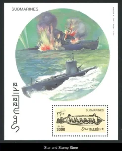 Tradera Somalia | Mi Block 67 | Postfriskt | Kv 150:-^ Afrika