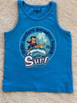 Tradera Sommarlinne med tryck fram, stl 86/92> Barnkläder