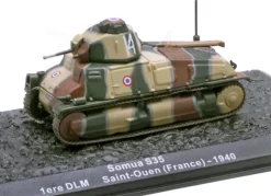 Tradera Somua S35 Tank - France 1940^ Militära Leksaker