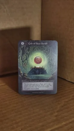 Tradera Spelkort<Sorcery: Orb of Baal Berith ALPHA UNIQUE