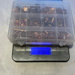 Tradera Sorterat kopparnitpaket från AB Svenska Metallverken> Skruv, Plugg & Spik