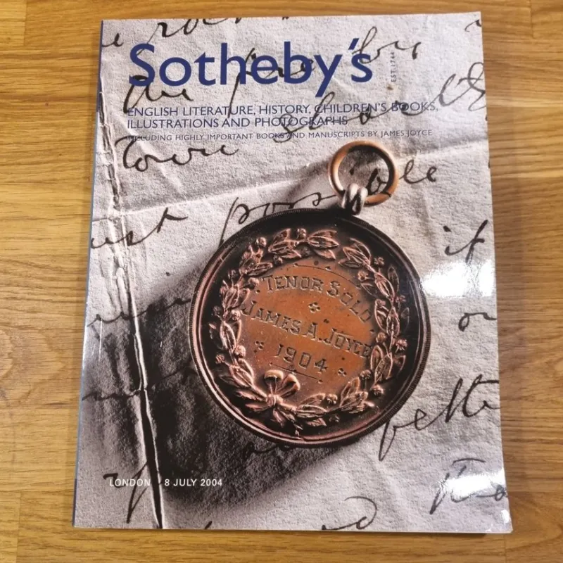 Tradera Sotheby's: English Literature, History, Children's Books... 8 July 2004 Tolkien> Övriga Böcker & Tidningar