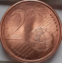 Tradera Spain 2 Euro Cents 2000 KM#1040 (8050)^ Euromynt & Sedlar