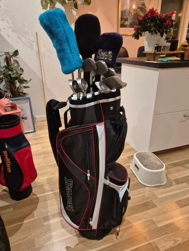 Tradera Golf<Spalding Pro Impact golfset med bag