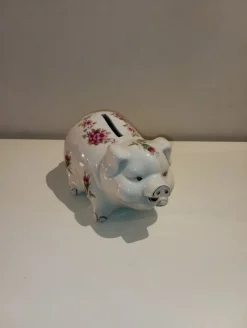 Tradera Sparbössor<Spargris/Sparbössa I Porslin