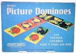 Tradera Övriga Samlarleksaker<Spear's Games Picture Dominoes-Children's game circa 1970s-boxed (Weight: 278g)