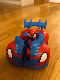 Tradera Spider-Man bil-och motorcykel leksak> Barnleksaker