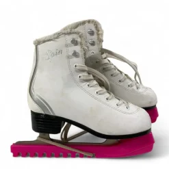 Tradera Konståkning<Spin Konståkningsskridskor stl 34 Vit Skridskor