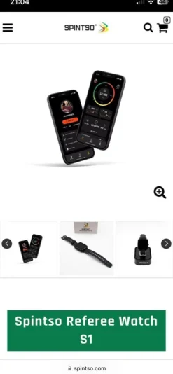 Tradera SpinTso Referee Watch S1^ Tidtagarur