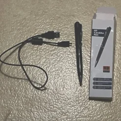 Tradera Spionpenna SLIM1080PRO – Komplett med 128GB Minneskort, Laddare & Enkel Guide!^ Övrig Optisk Utrustning