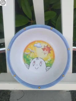 Tradera Spöket Laban tallrik med Laban och fin bakgrund+ bestickset paw patrole nytt> Nappflaskor & Barnserviser