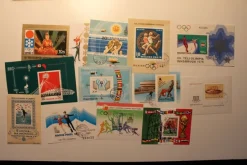 Tradera Sport Block hela Världen stämplade 24 st^ Flera Länder