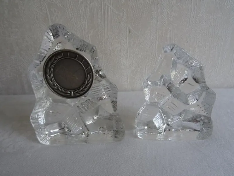 Tradera Övrig Sport & Fritid<Sportpriser glas - Isberg - 2 st