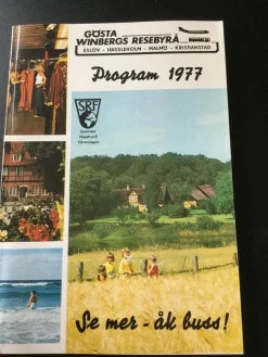 Tradera Priskuranter & Kataloger<SRF resekatalog 1977