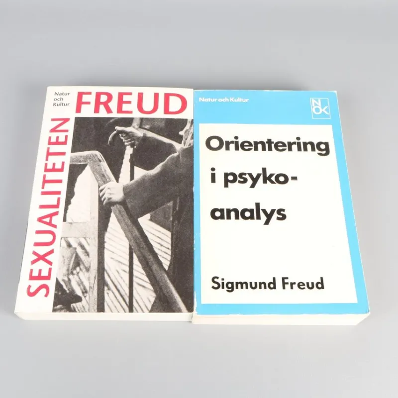 Tradera 2st Böcker Sigmund Freud Orientering I Psykoanalys Sexualiteten> Medicin & Psykologi