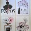 Tradera 4st bilder fashion mode motiv print tryck poster^ Ramar