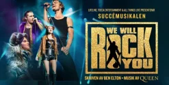 Tradera 2st biljetter till We Will Rock You på Scandinavium> Konserter