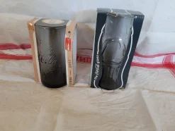 Tradera 2st Coca-Cola glas i orginalförpackning^ Breweriana