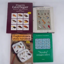 Tradera 4st Flugfiske Böcker Klassiska Laxflugor Fly Dressers Guide mm> Sport & Fritid