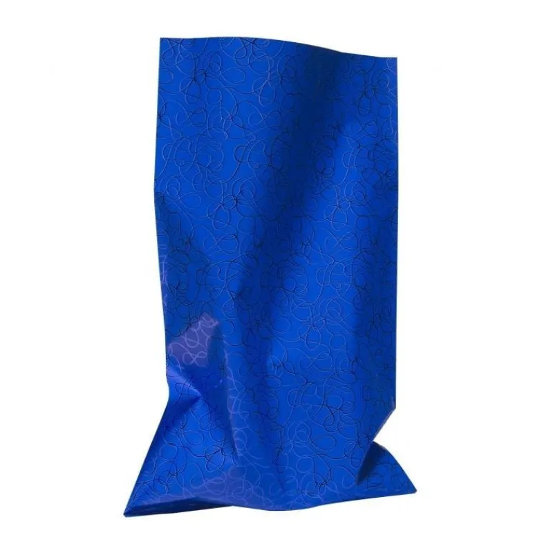 Tradera Frakt & Förpackning<50st Foliepåse 20x32cm blå metallic, presentpåse