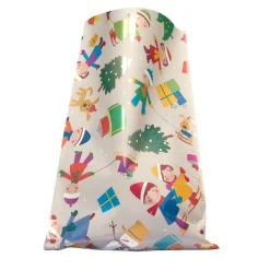 Tradera Frakt & Förpackning<25st Foliepåse 40x65cm, presentpåse jul grå