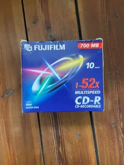 Tradera 9st Fujifilm CD-R 700MB 1-52x Multispeed> Extern Lagring