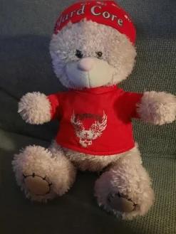 Tradera Nalle- & Teddybjörnar<Söt Hardcore Choppers Nallebjörn